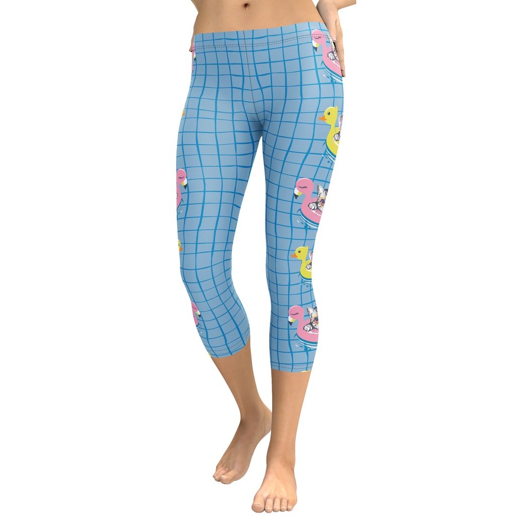 Kittens in Floats Capris