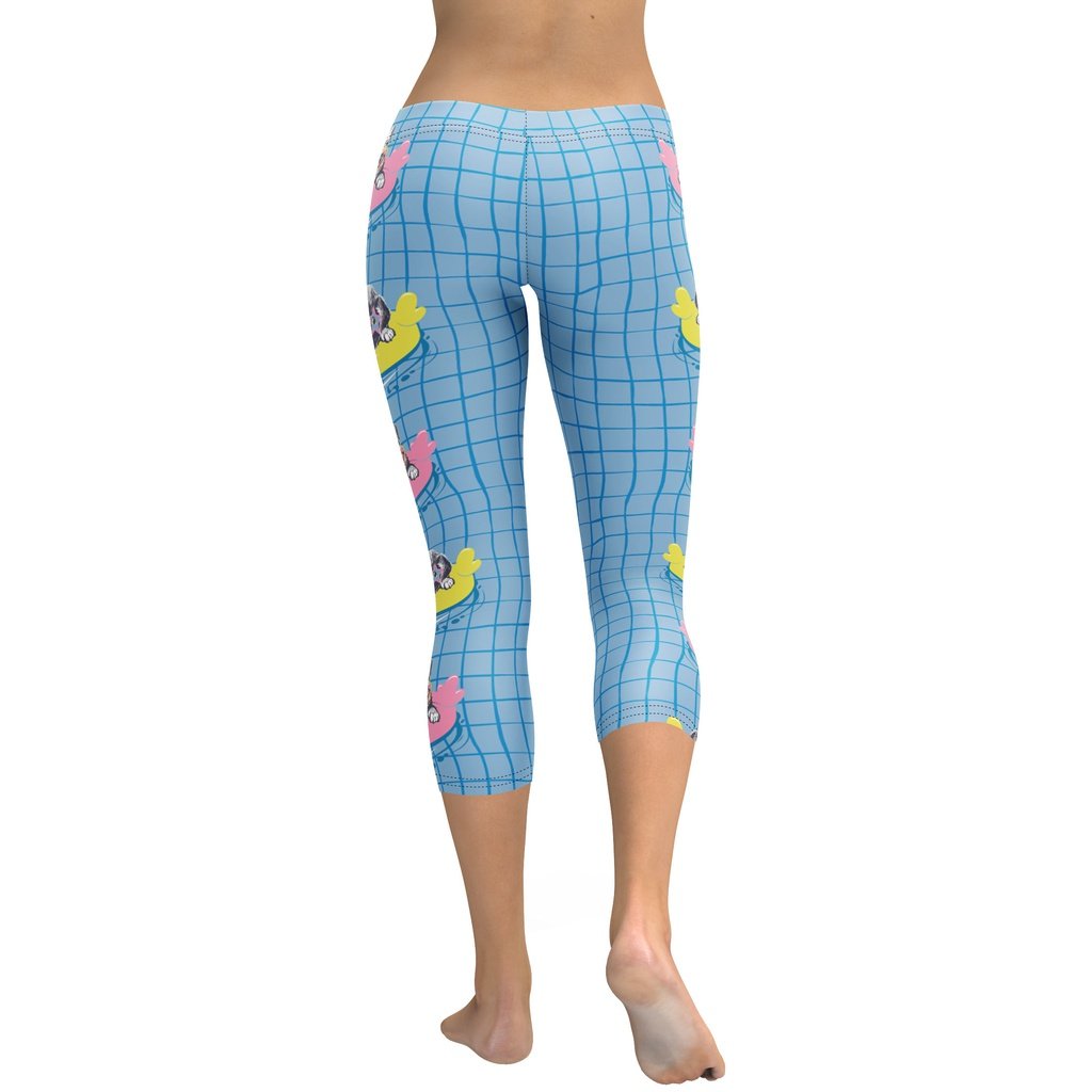 Kittens in Floats Capris