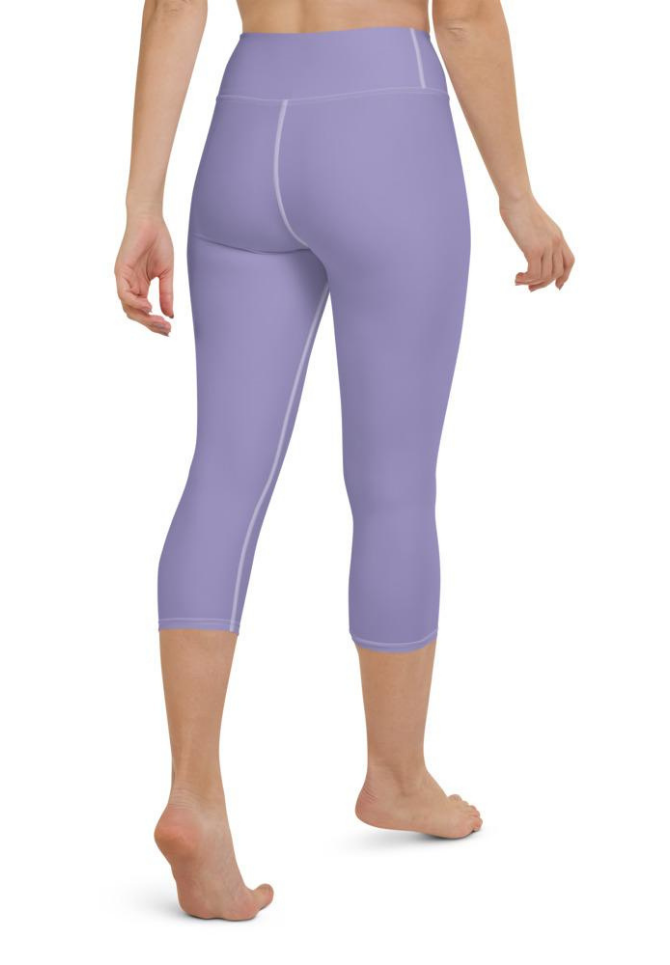 Lavender Purple Yoga Capris