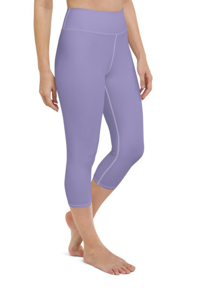 Lavender Purple Yoga Capris