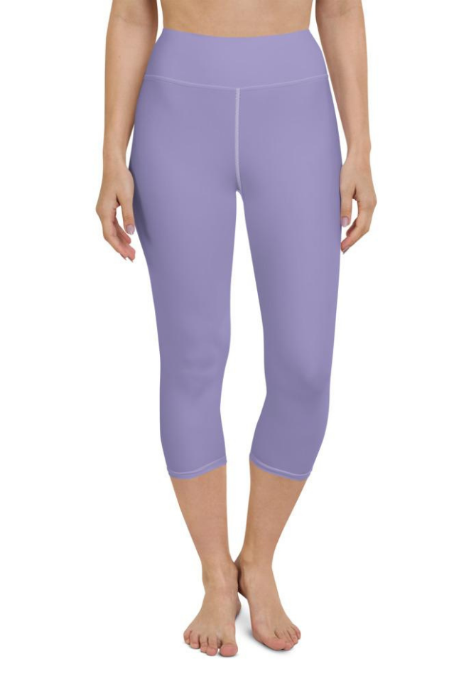 Lavender Purple Yoga Capris