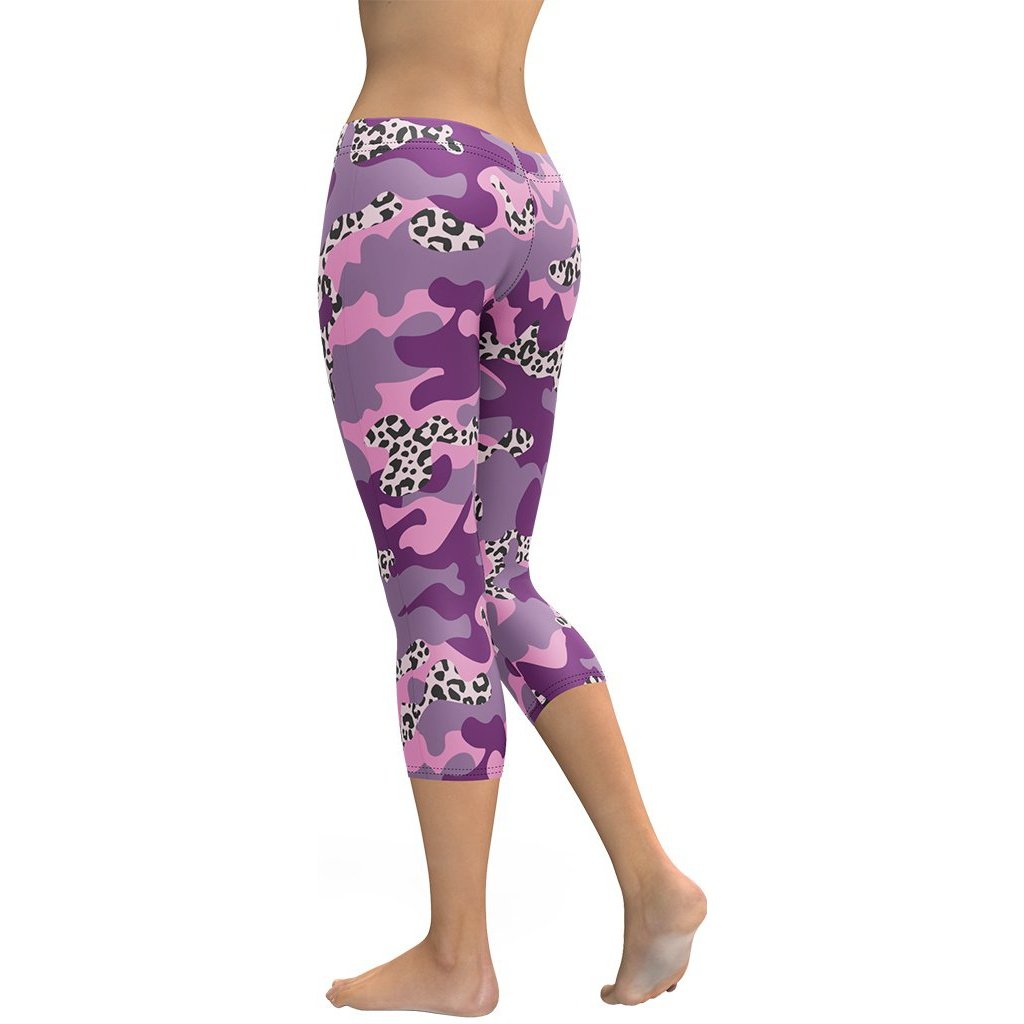 Leopard Camo Capris