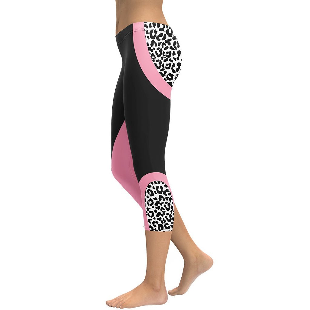 Leopard Geometric Capris