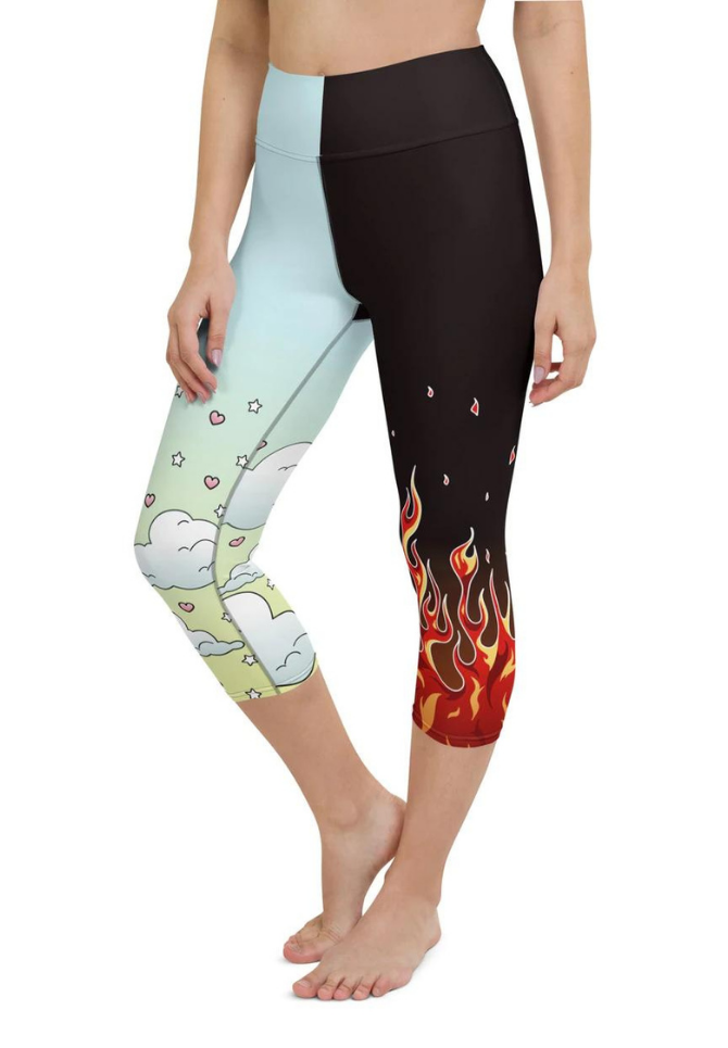Lil Angel & Lil Devil Yoga Capris
