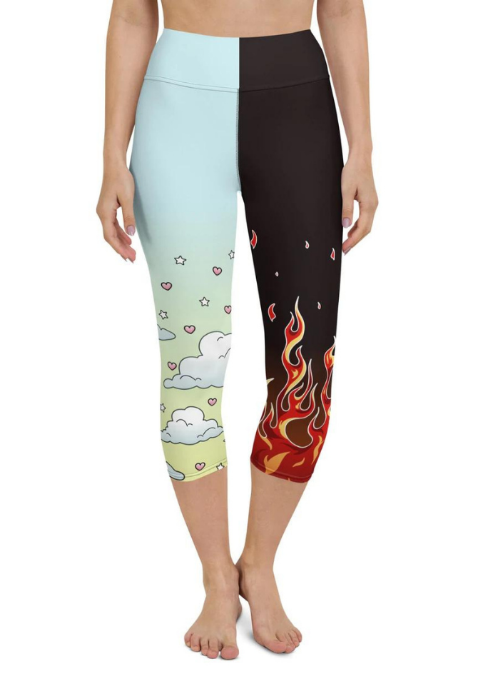 Lil Angel & Lil Devil Yoga Capris
