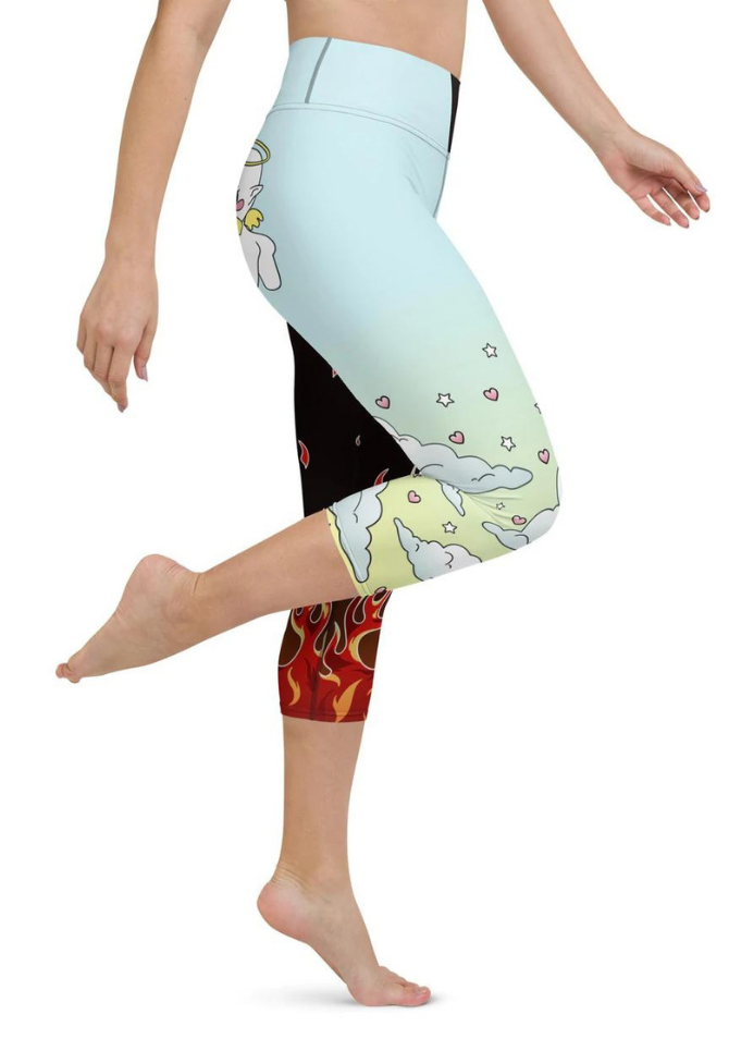 Lil Angel & Lil Devil Yoga Capris
