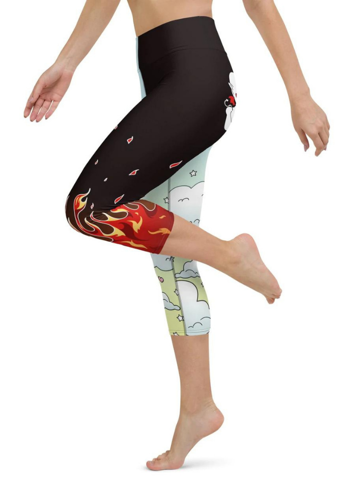 Lil Angel & Lil Devil Yoga Capris