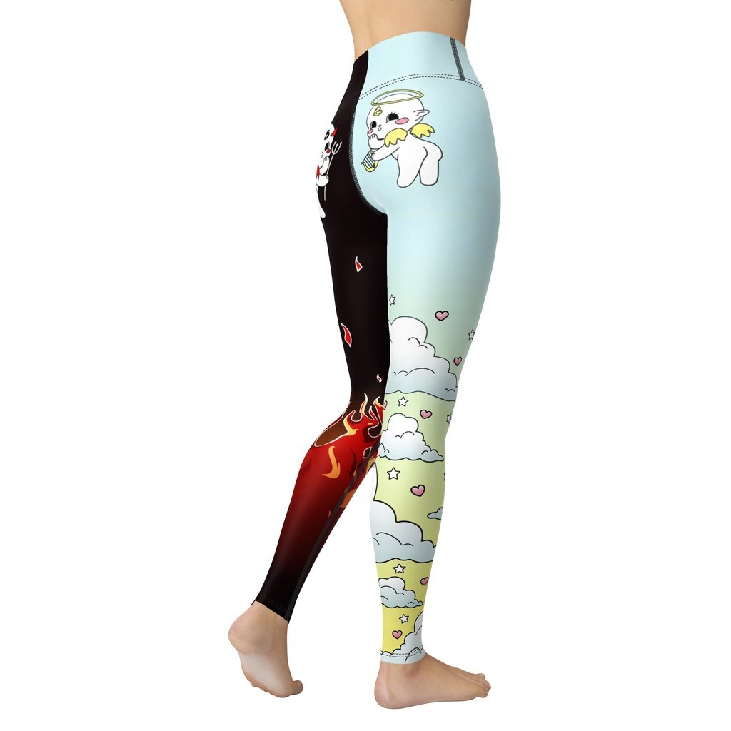 Lil Angel & Lil Devil Yoga Leggings