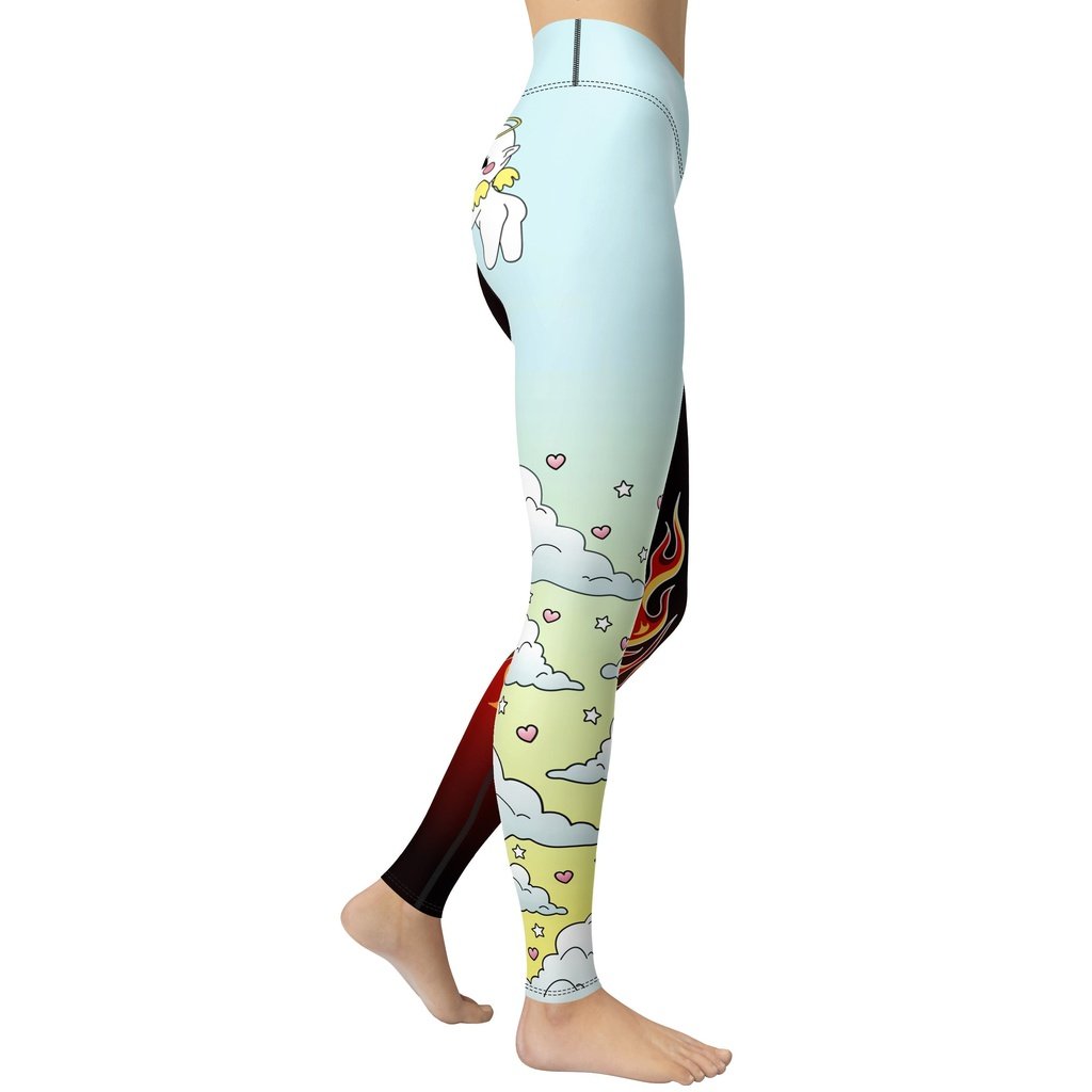 Lil Angel & Lil Devil Yoga Leggings