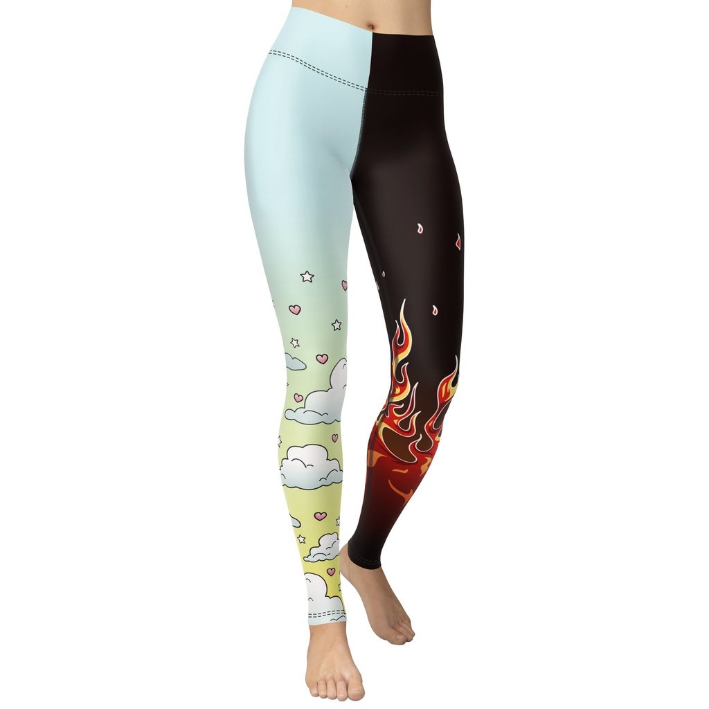 Lil Angel & Lil Devil Yoga Leggings