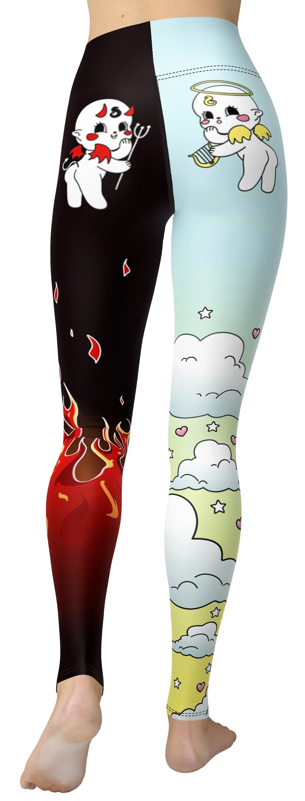 Lil Angel & Lil Devil Yoga Leggings