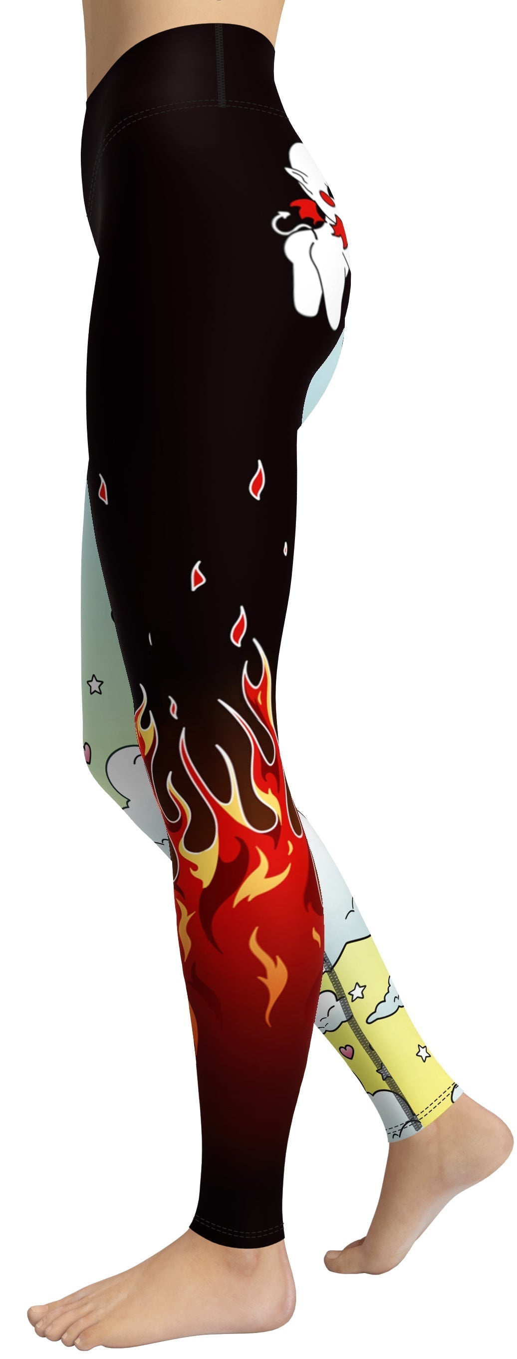 Lil Angel & Lil Devil Yoga Leggings
