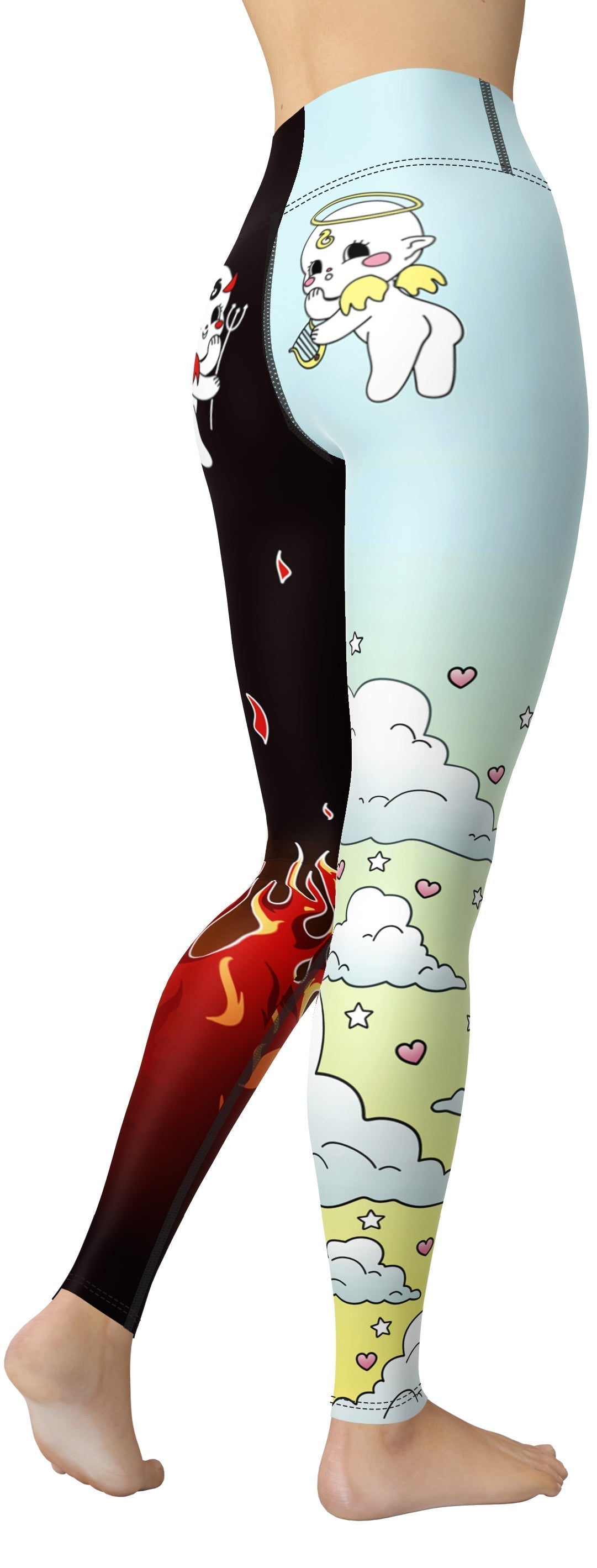 Lil Angel & Lil Devil Yoga Leggings