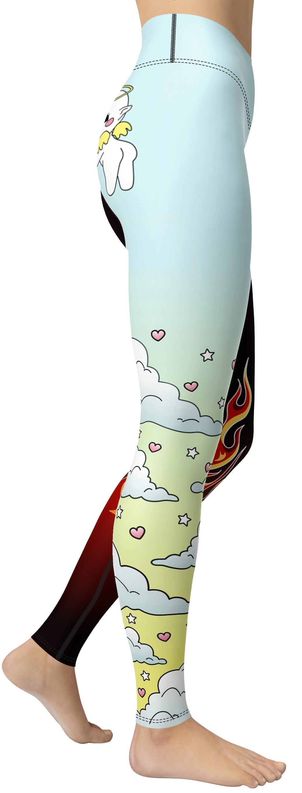 Lil Angel & Lil Devil Yoga Leggings