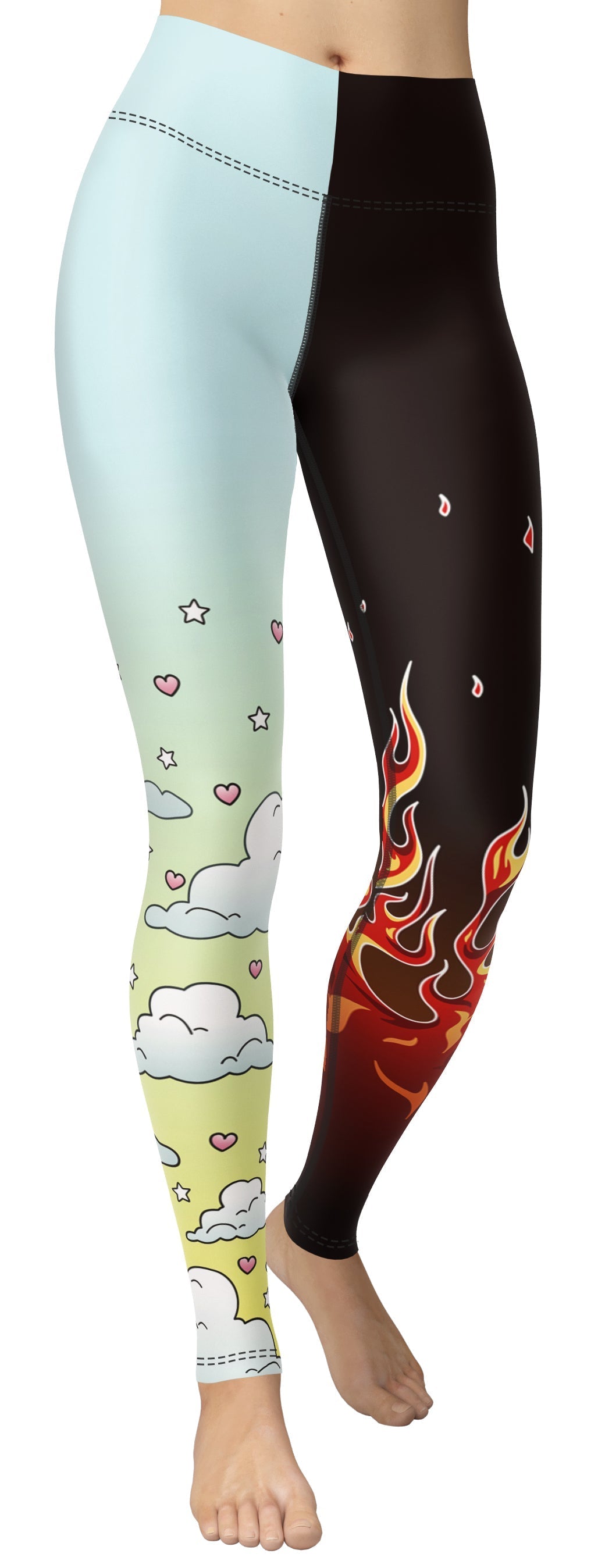 Lil Angel & Lil Devil Yoga Leggings