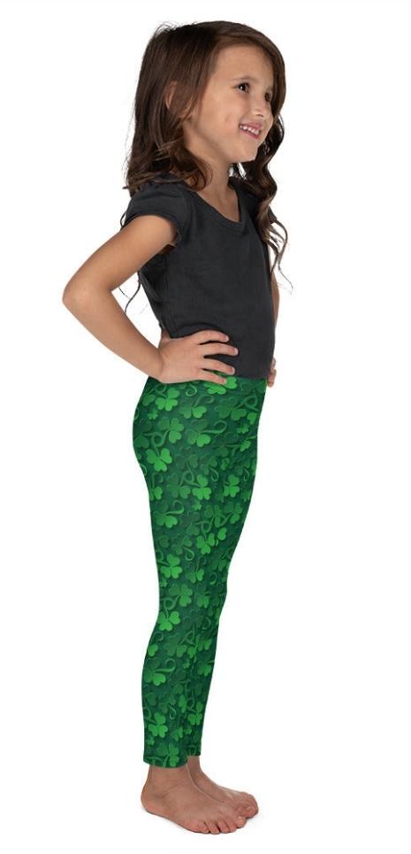Lucky Shamrock Kid's Leggings
