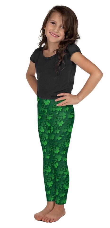 Lucky Shamrock Kid's Leggings