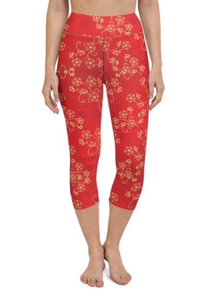 Lunar New Year Yoga Capris