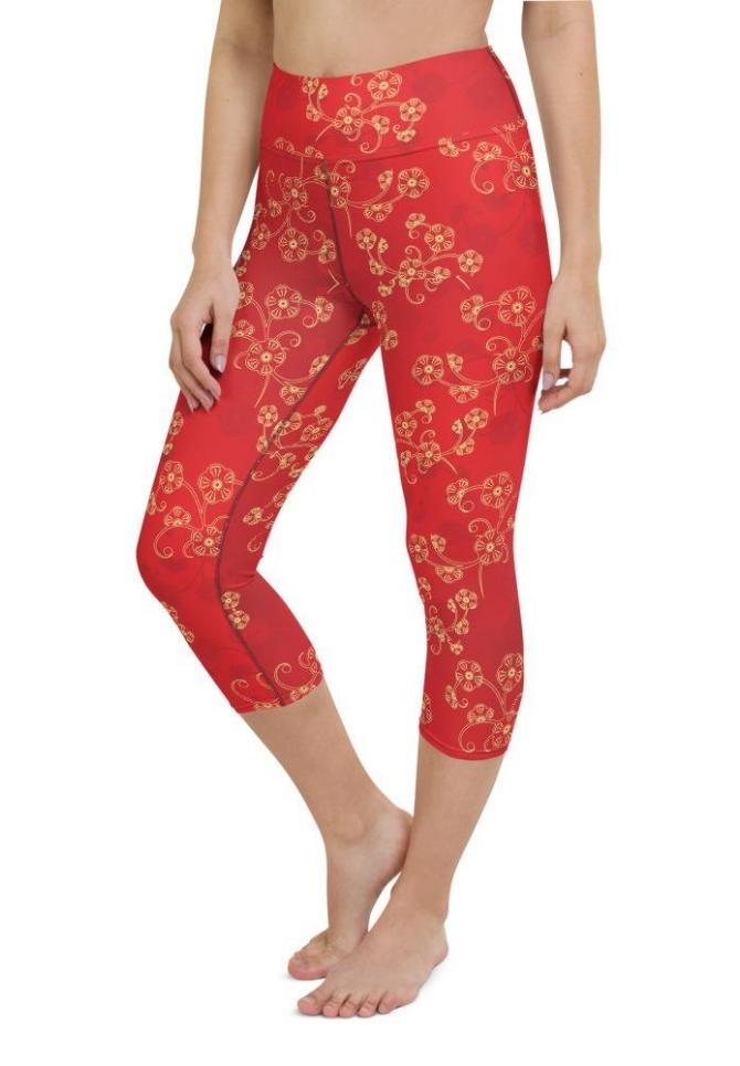 Lunar New Year Yoga Capris