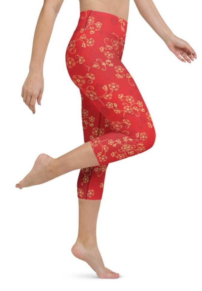 Lunar New Year Yoga Capris