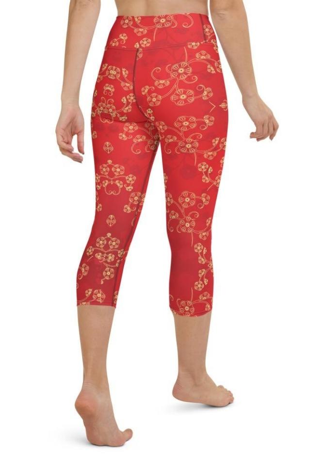 Lunar New Year Yoga Capris