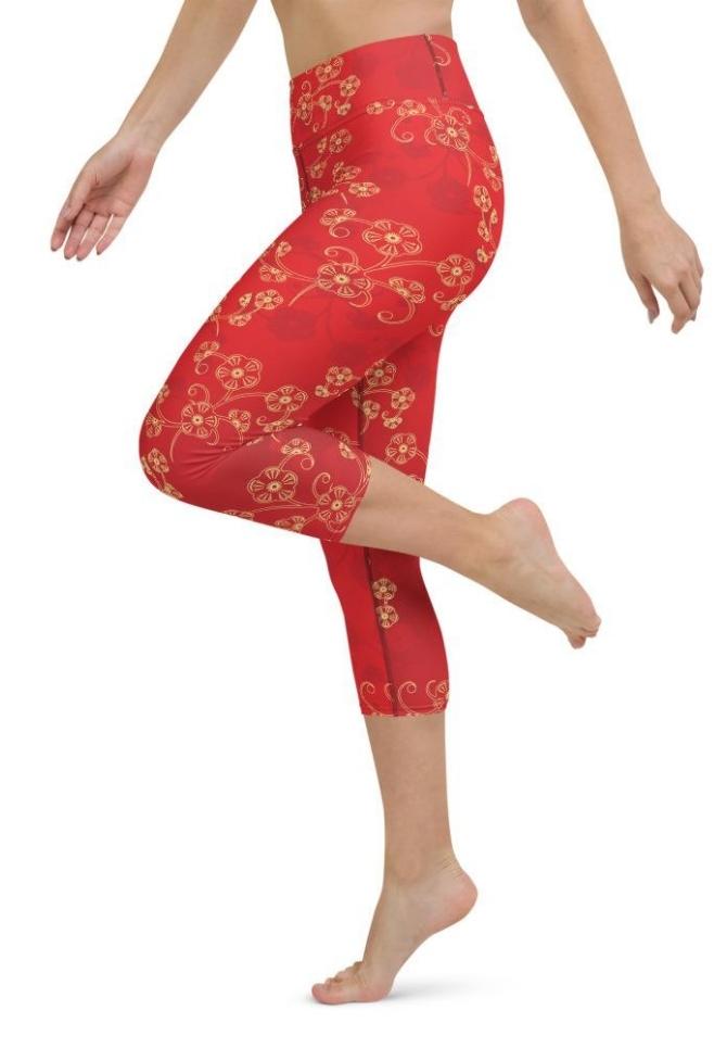 Lunar New Year Yoga Capris