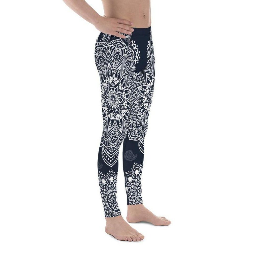 Mantra Men's Leggings Navy Blue