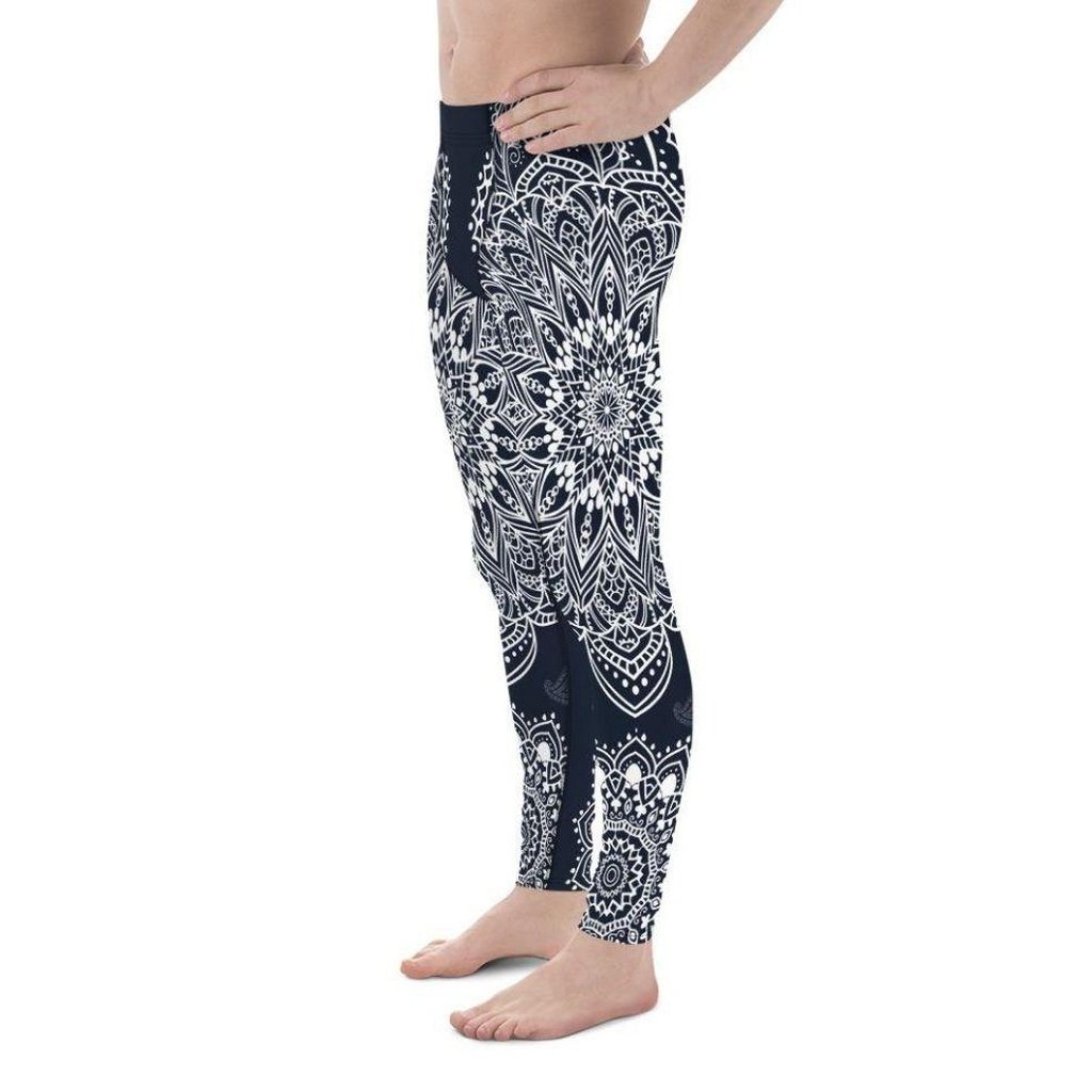 Mantra Men's Leggings Navy Blue