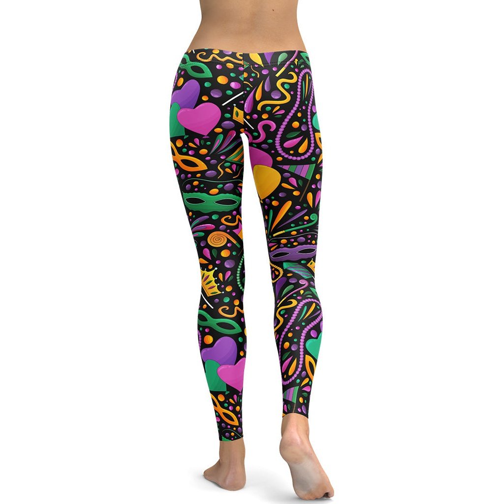 Mardi Gras Leggings
