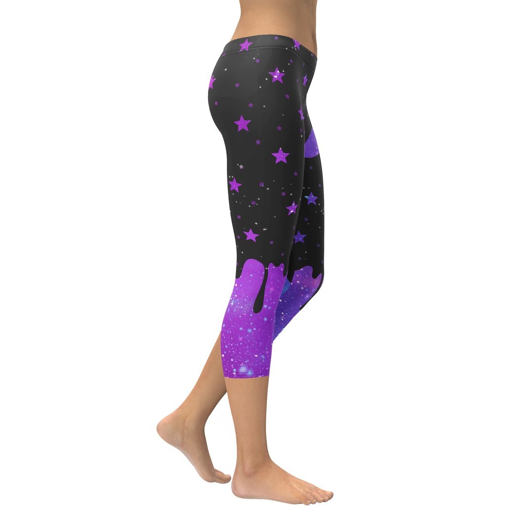 Melting Galaxy Capris