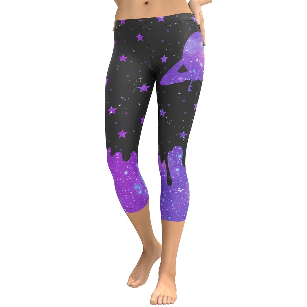 Melting Galaxy Capris