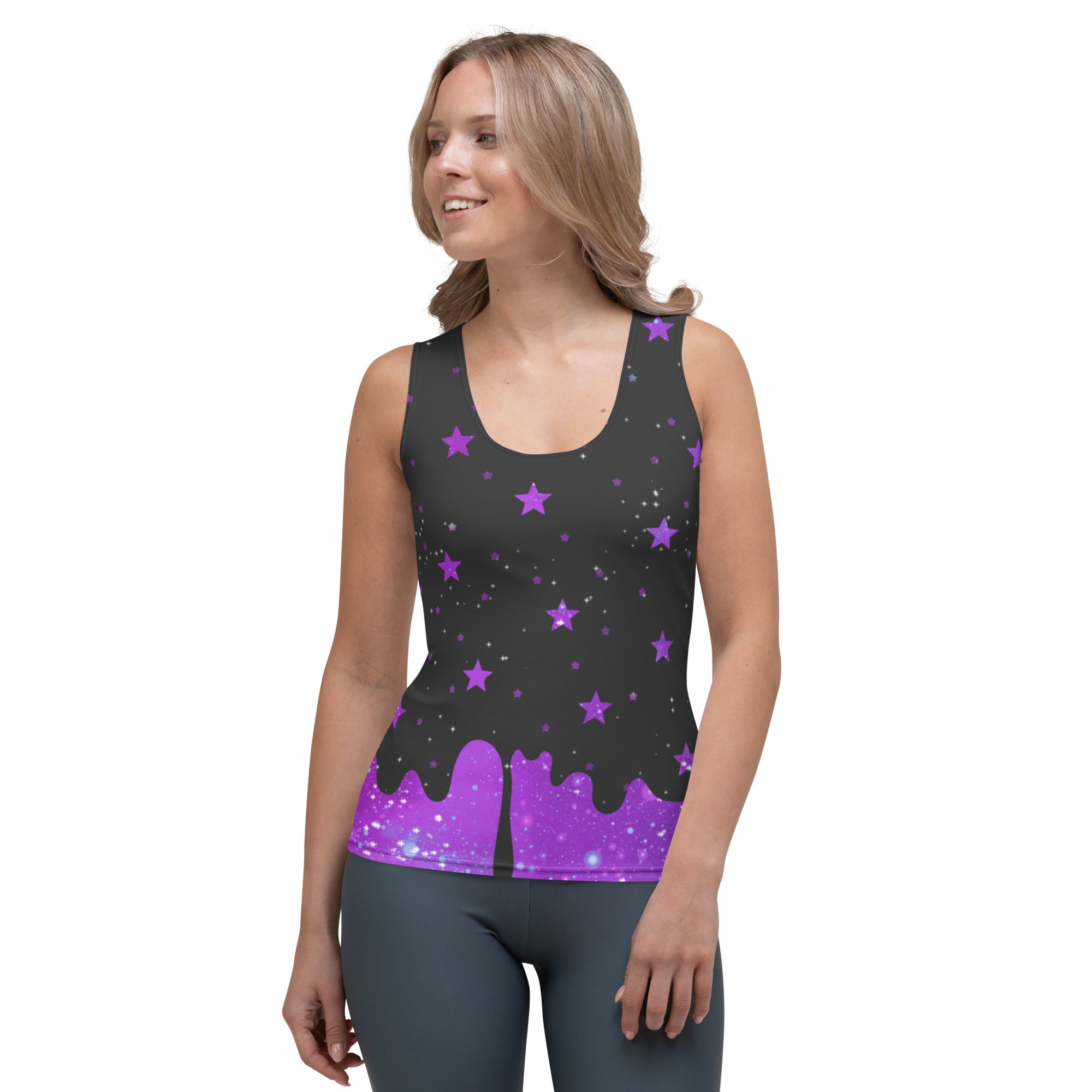 Melting Galaxy Tank Top