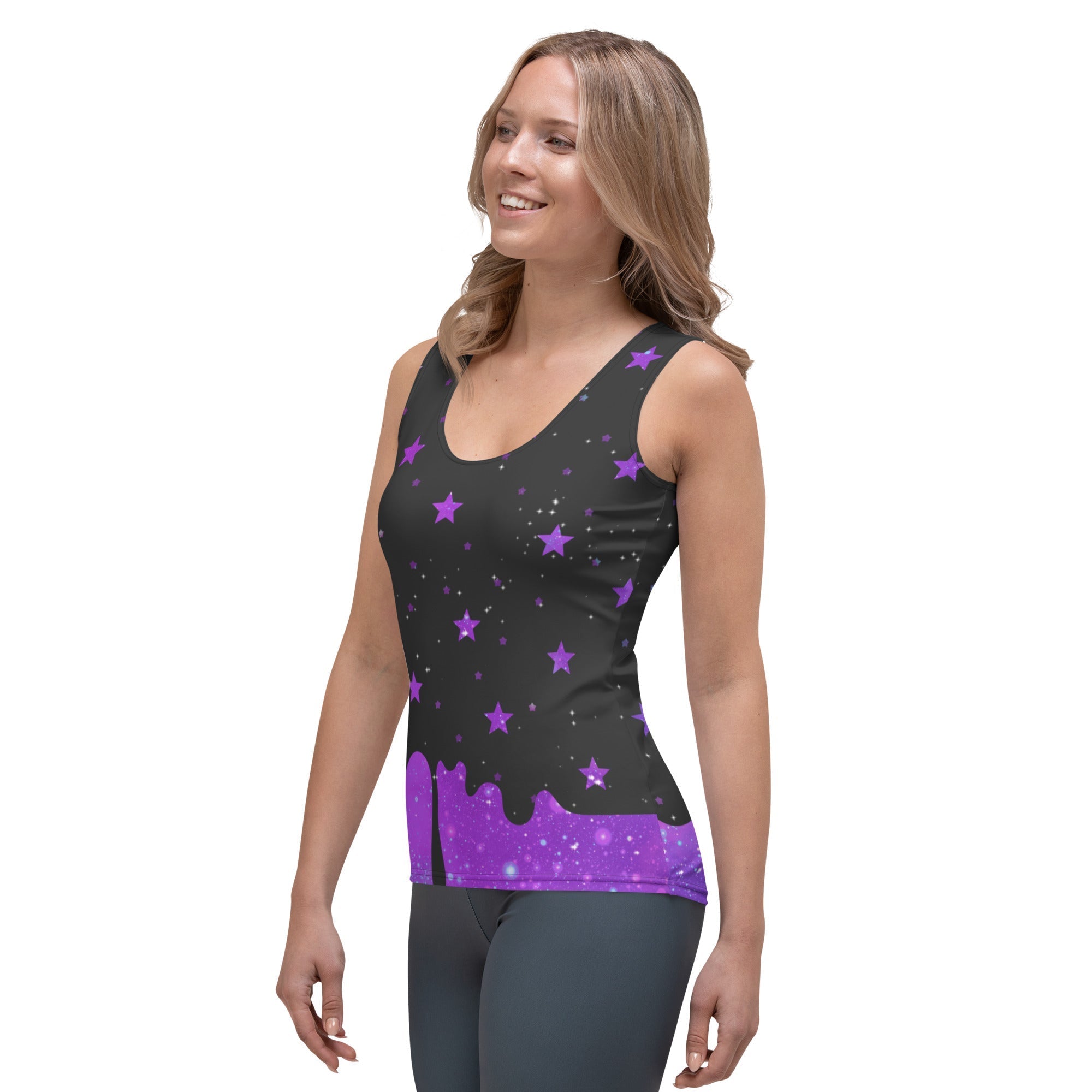 Melting Galaxy Tank Top