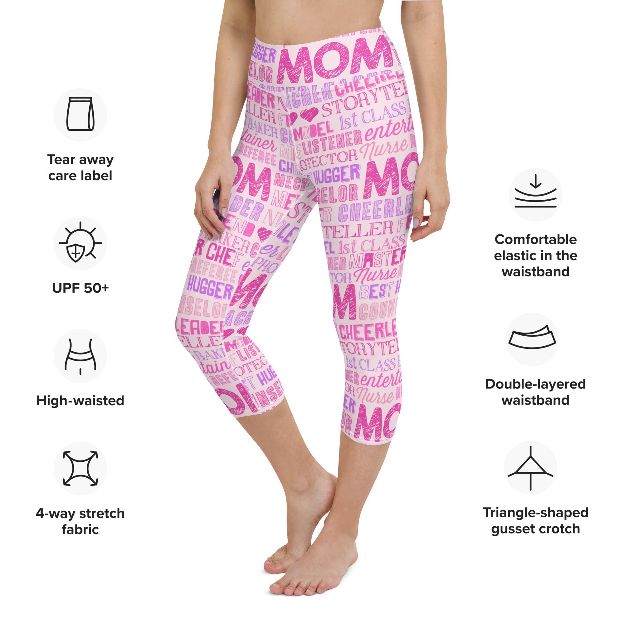Mother's Day Yoga Capris