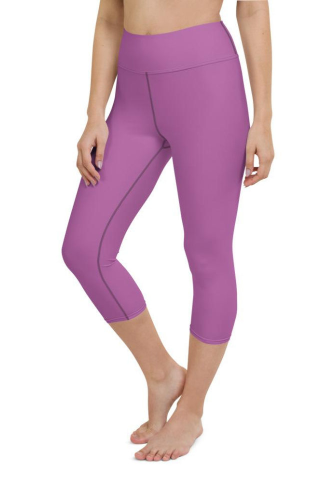 Mulberry Purple Yoga Capris