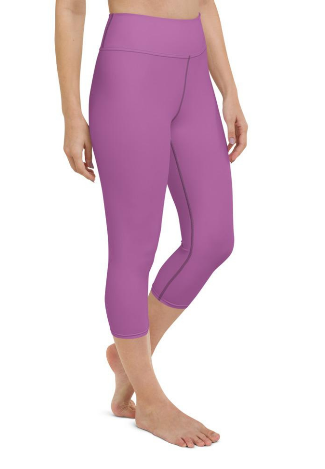 Mulberry Purple Yoga Capris