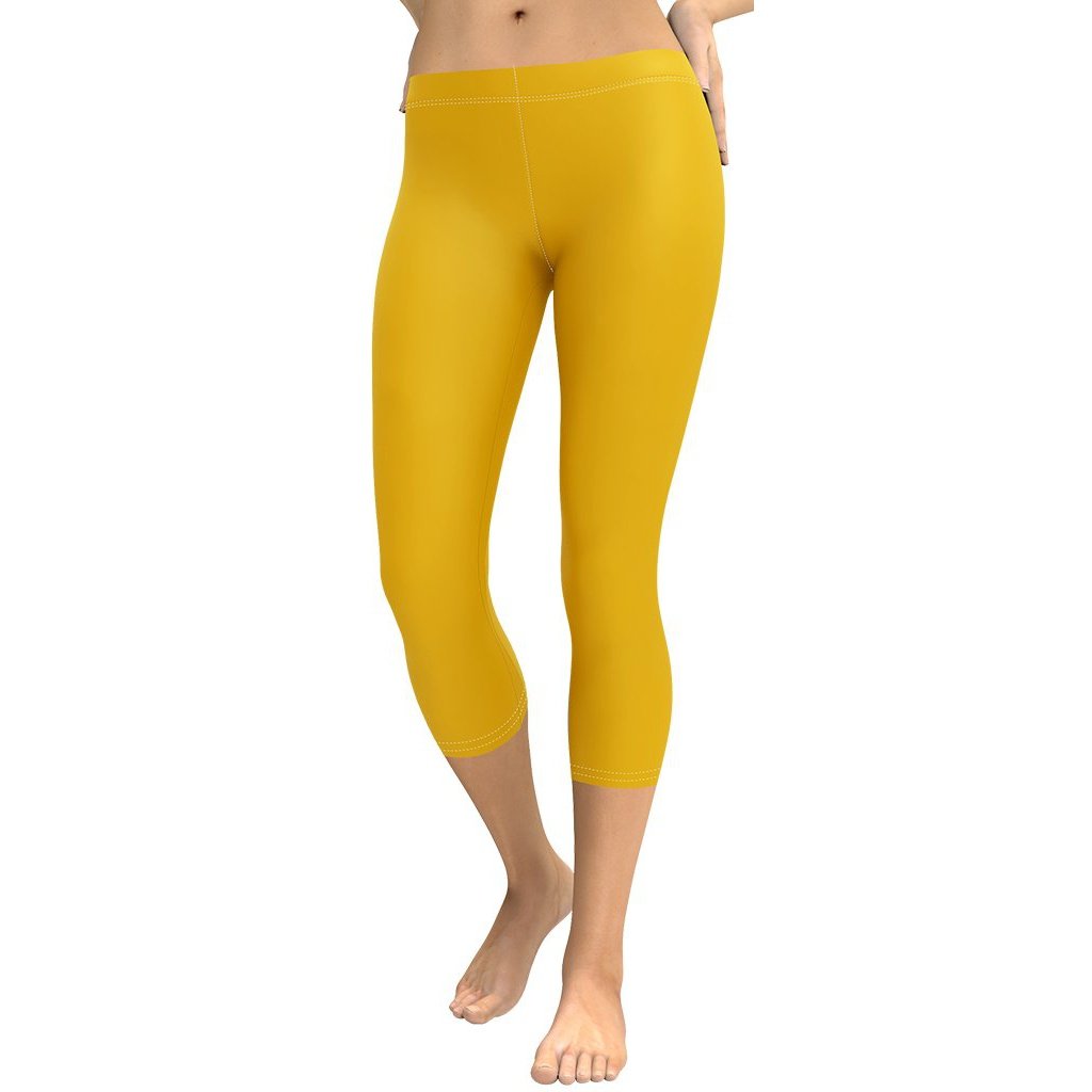 Mustard Yellow Capris