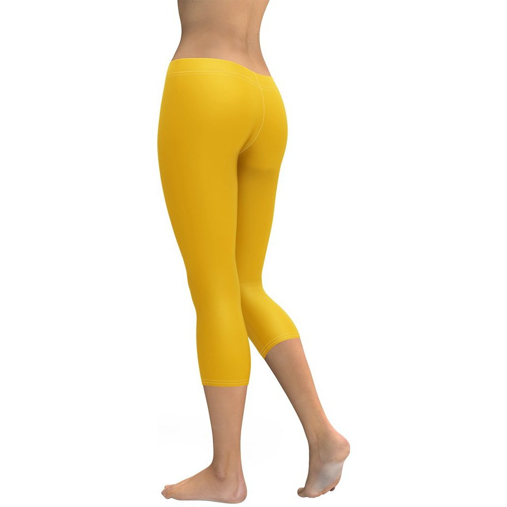 Mustard Yellow Capris