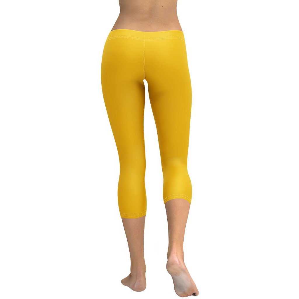 Mustard Yellow Capris