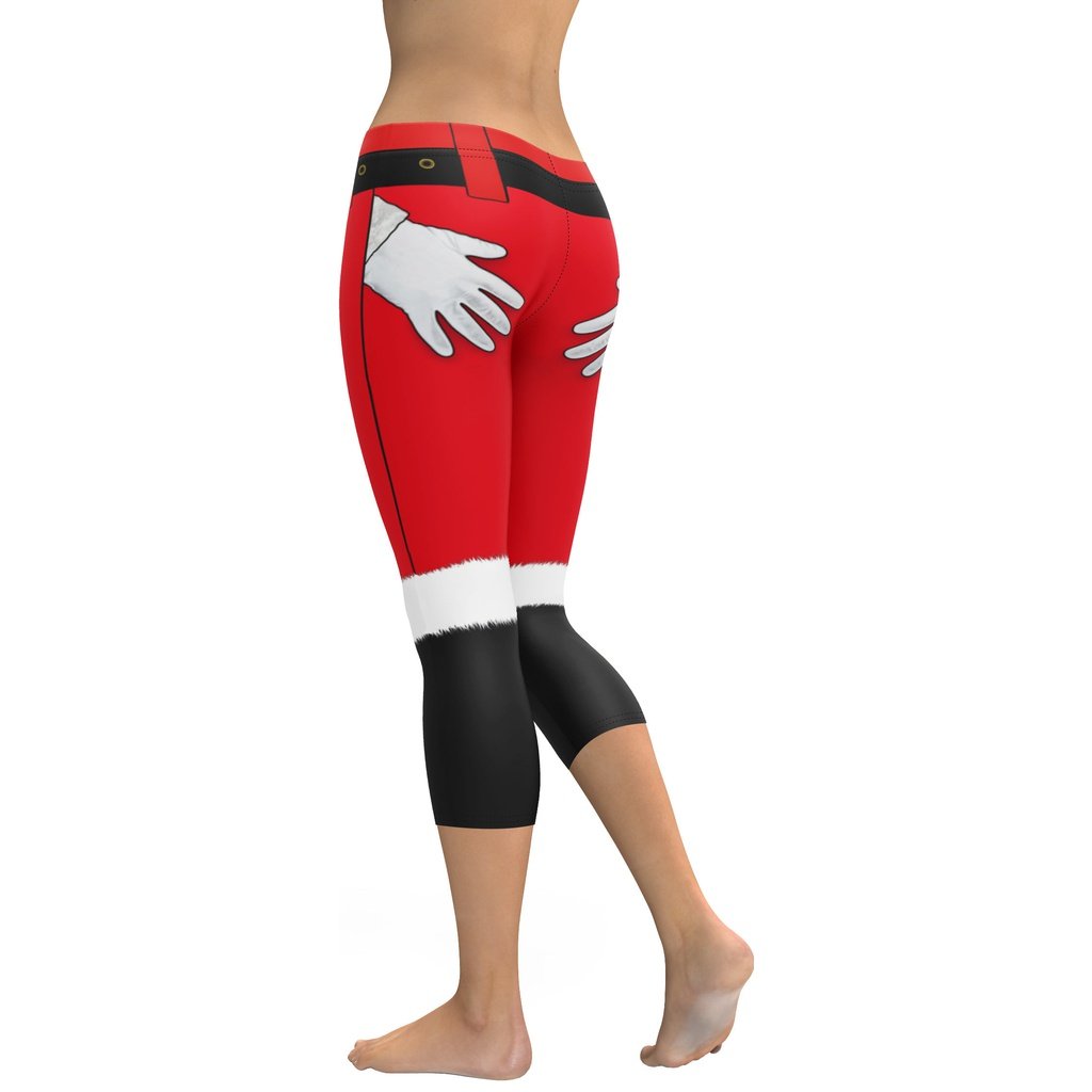 Naughty Santa Outfit Capris