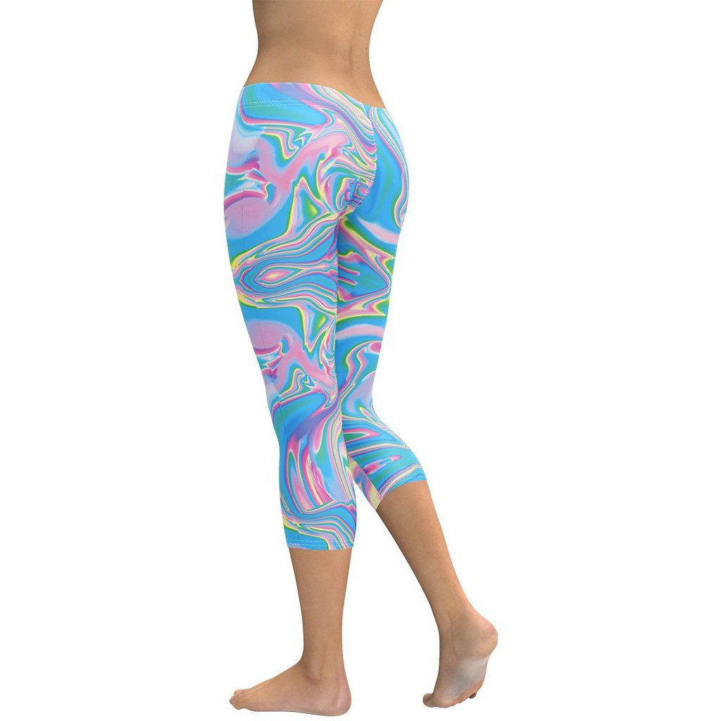 Neon Psychedelic Capris
