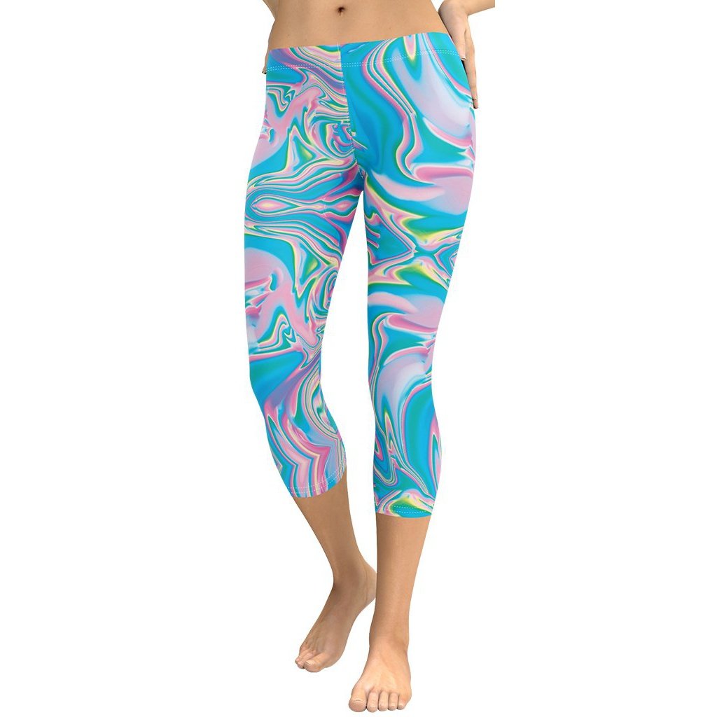 Neon Psychedelic Capris