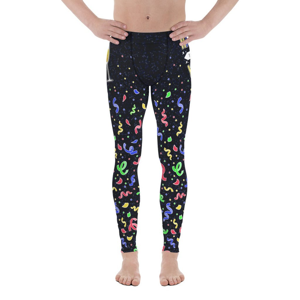 New Year Cheers Men's Leggings
