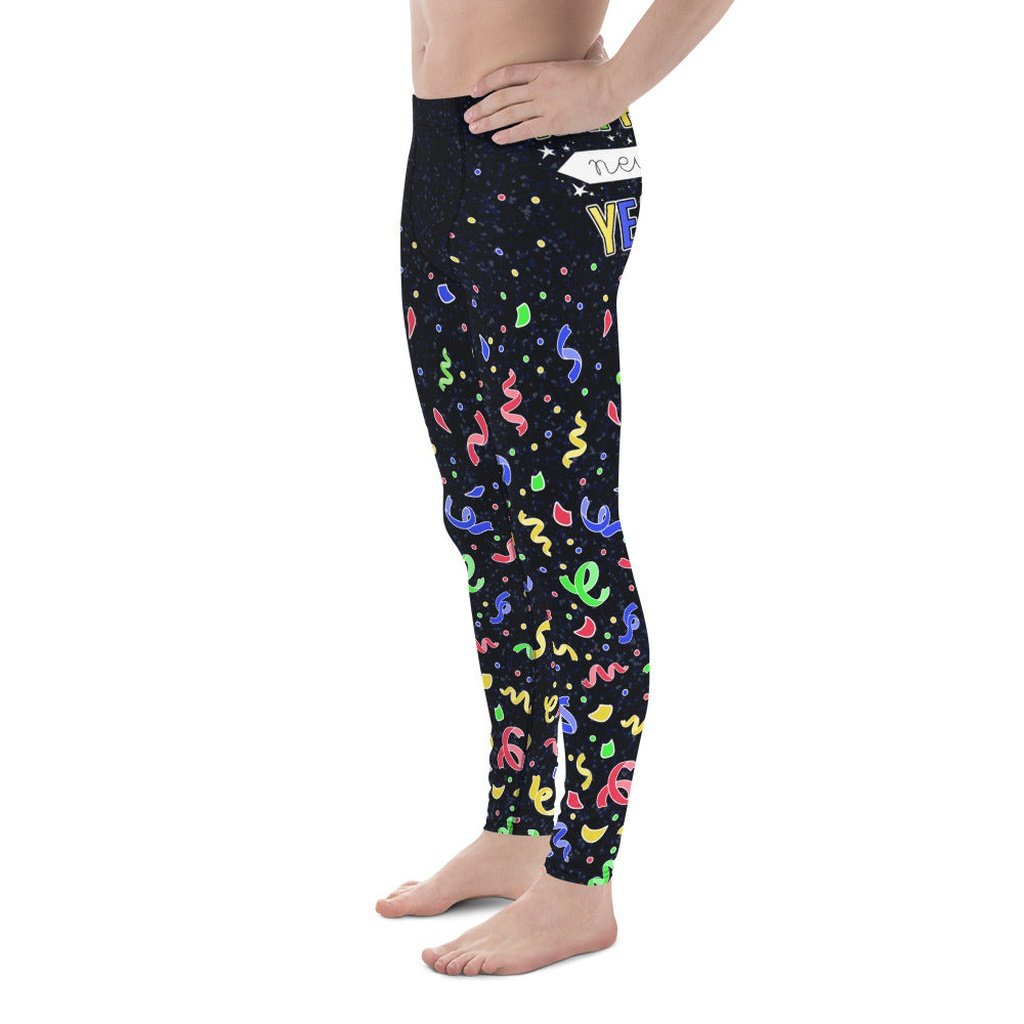 New Year Cheers Men's Leggings