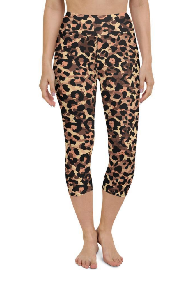 Original Leopard Print Yoga Capris