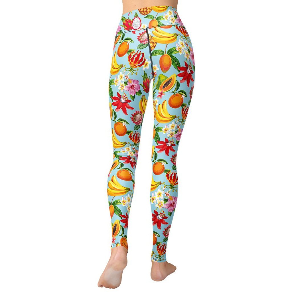 Paradise Fruits Yoga Leggings