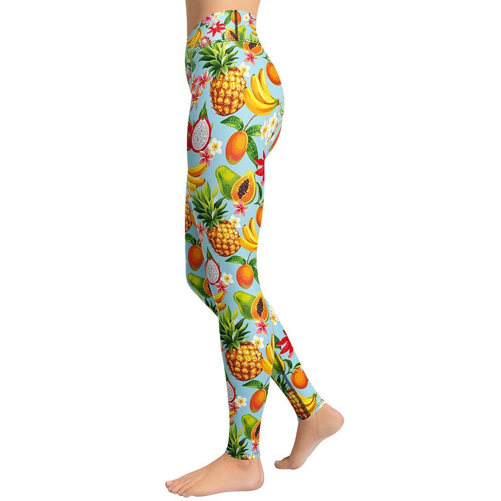 Paradise Fruits Yoga Leggings