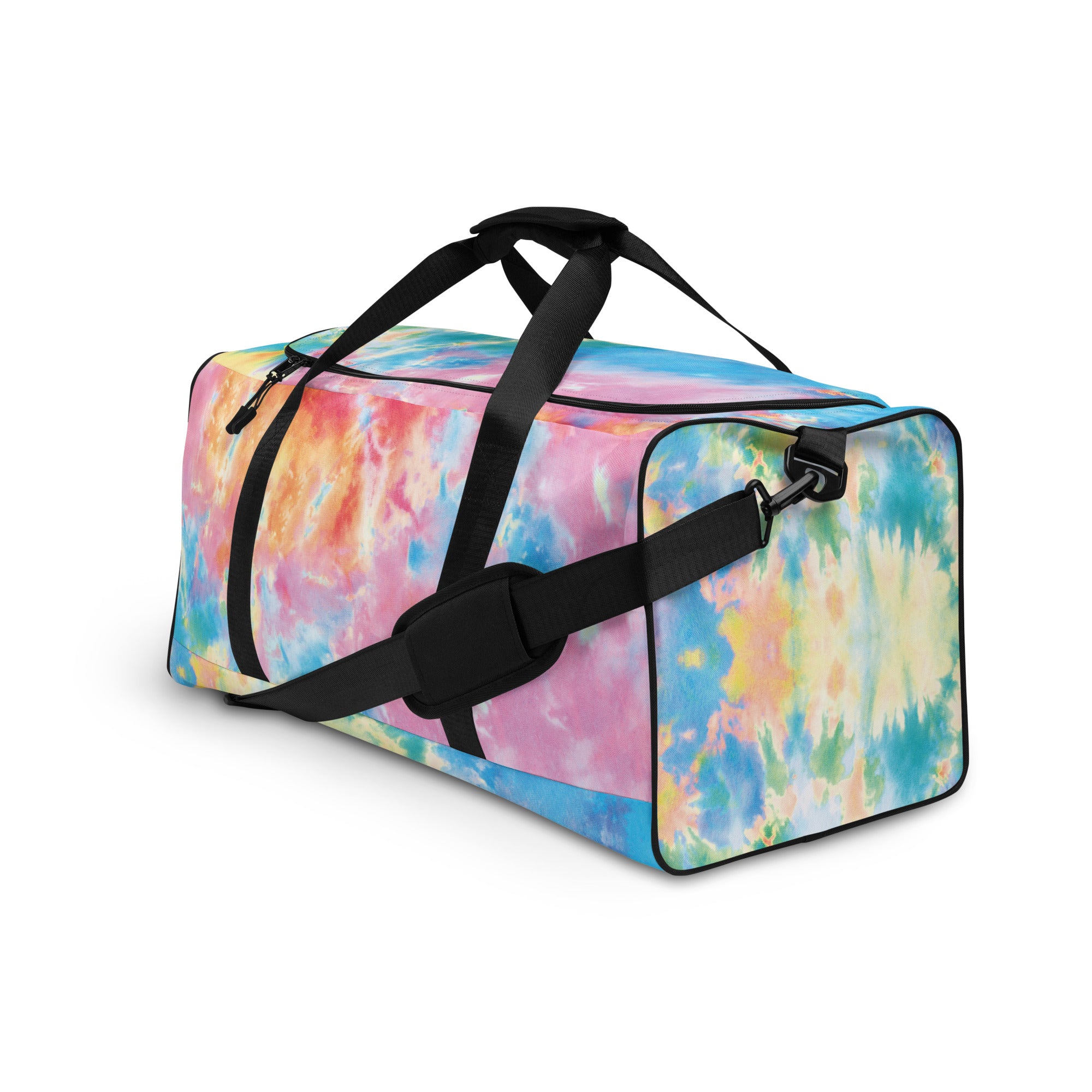 Pastel Tie Dye Duffle Bag