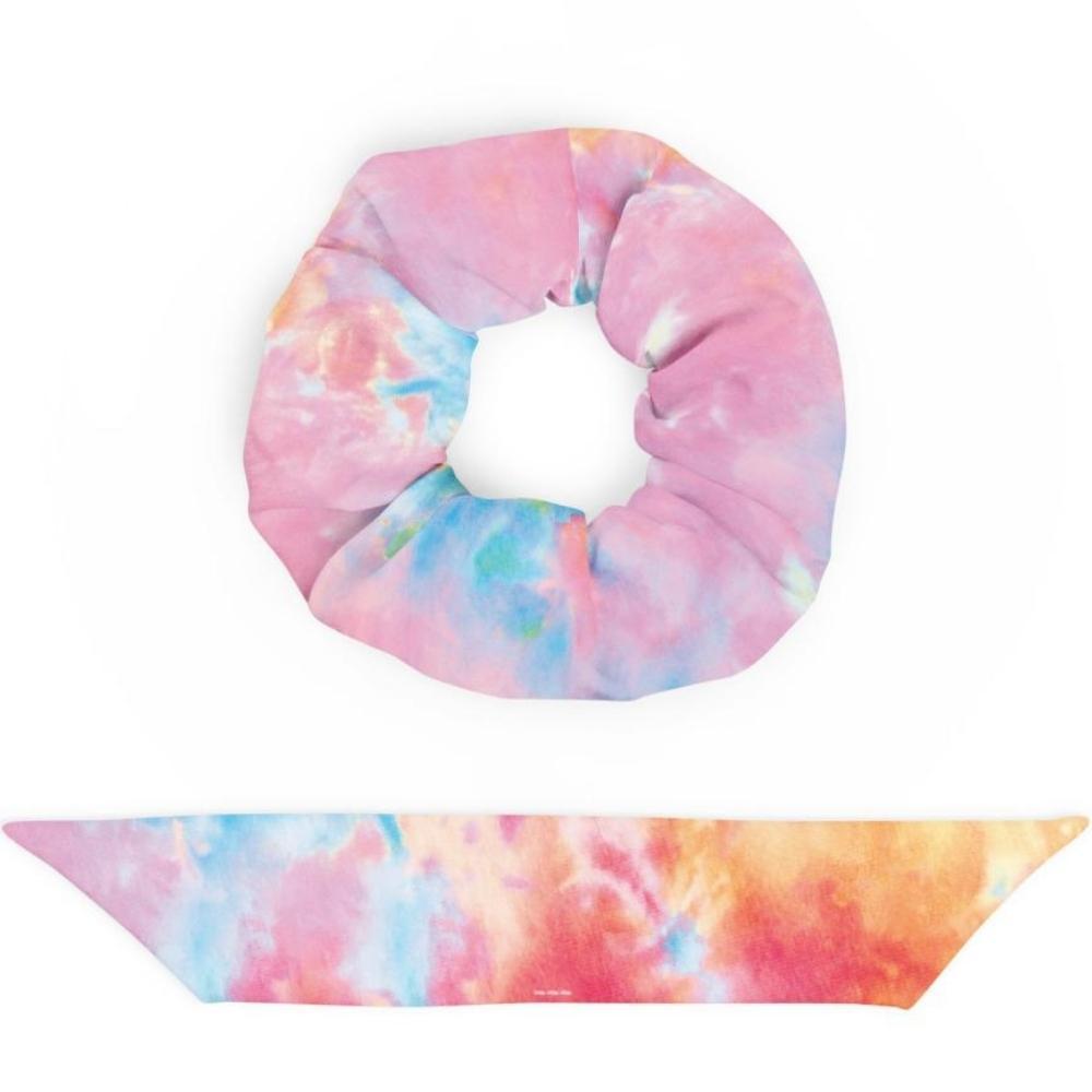 Pastel Tie Dye Scrunchie