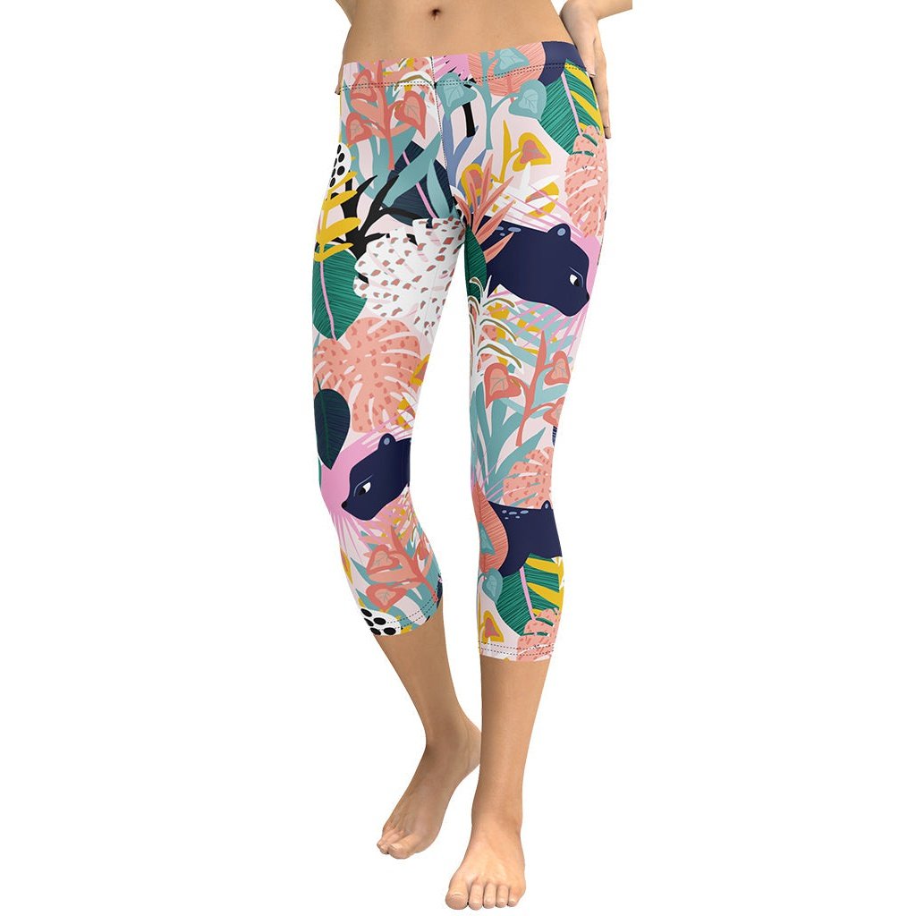 Pastel Tropical Capris